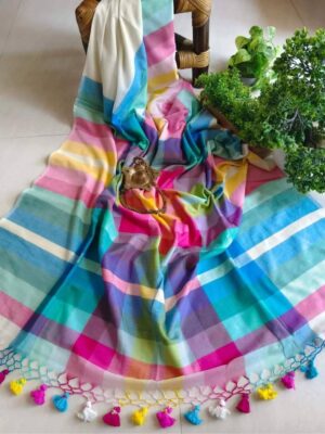 Mul Mul Cotton Saree